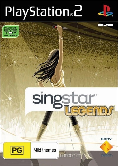 Sony Singstar Legends Refurbished PS2 Playstation 2 Game